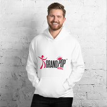 Load image into Gallery viewer, WHITE hoodie with BLACK & RED