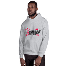 Load image into Gallery viewer, GRAY hoodie with BLACK & RED