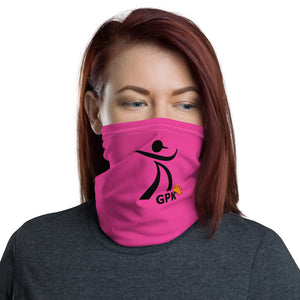 PINK gaiter with BLACK