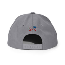 Load image into Gallery viewer, GRAY hat with RED and BLUE
