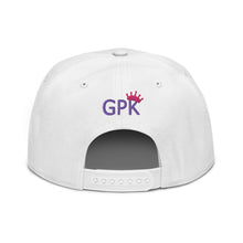 Load image into Gallery viewer, WHITE hat with PURPLE &amp; PINK
