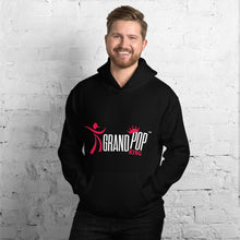 Load image into Gallery viewer, BLACK hoodie with WHITE &amp; RED
