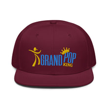 Load image into Gallery viewer, MAROON hat with BLUE and GOLD
